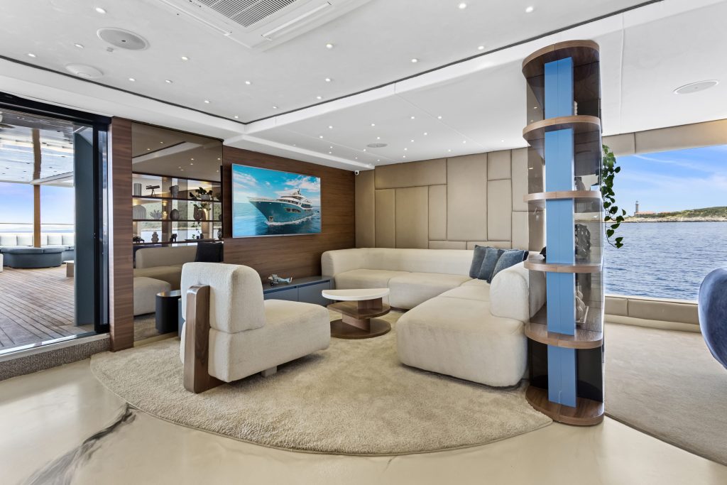 BELLA Lounge area in Salon - Upper deck BELLA Lounge area in Salon - Upper deck