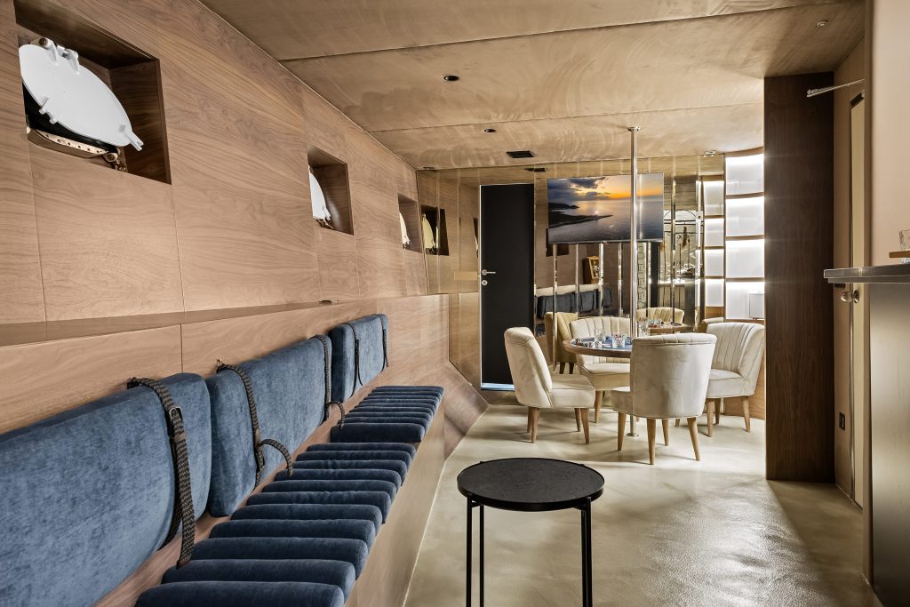 BELLA Whiskey and cigar bar - Lower deck BELLA Whiskey and cigar bar - Lower deck