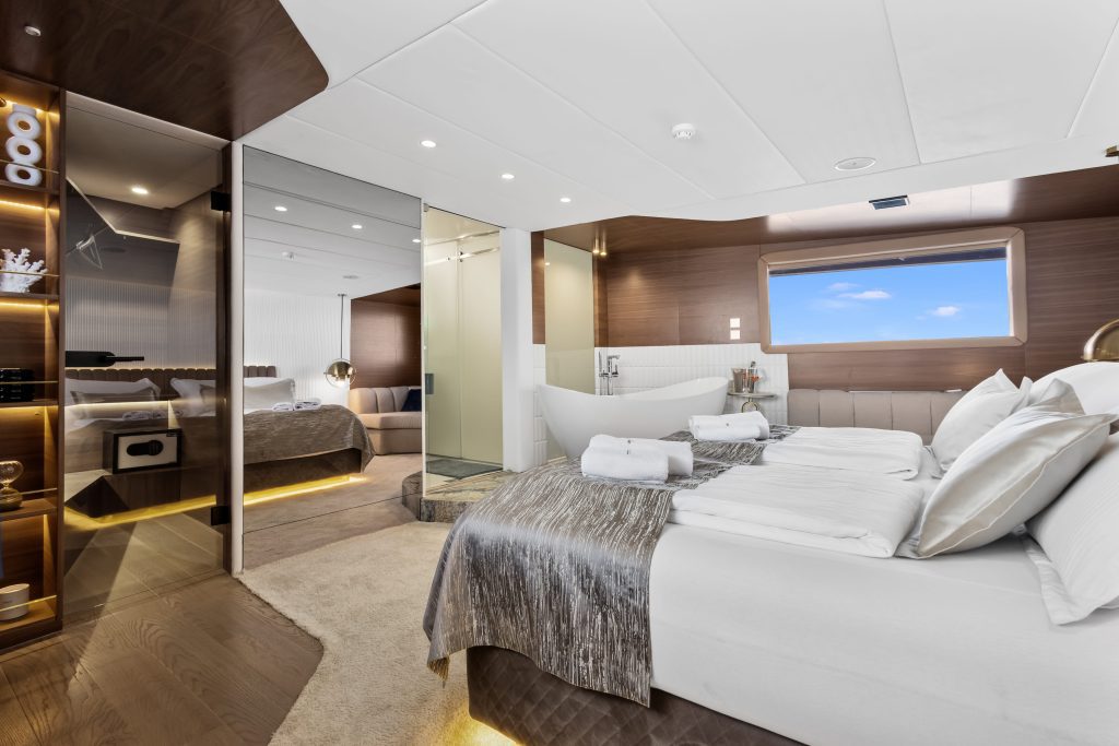 58. BELLA - Master stateroom - Main deck
